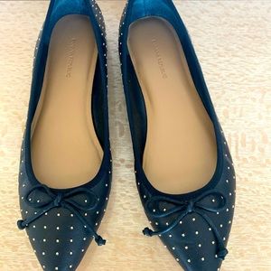 Banana Republic Black Ballet Flats size 10